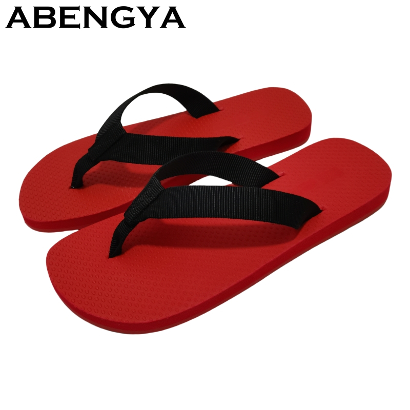 Men Shoes Red Tape - 2025 여름 핫 레드 단독 플립