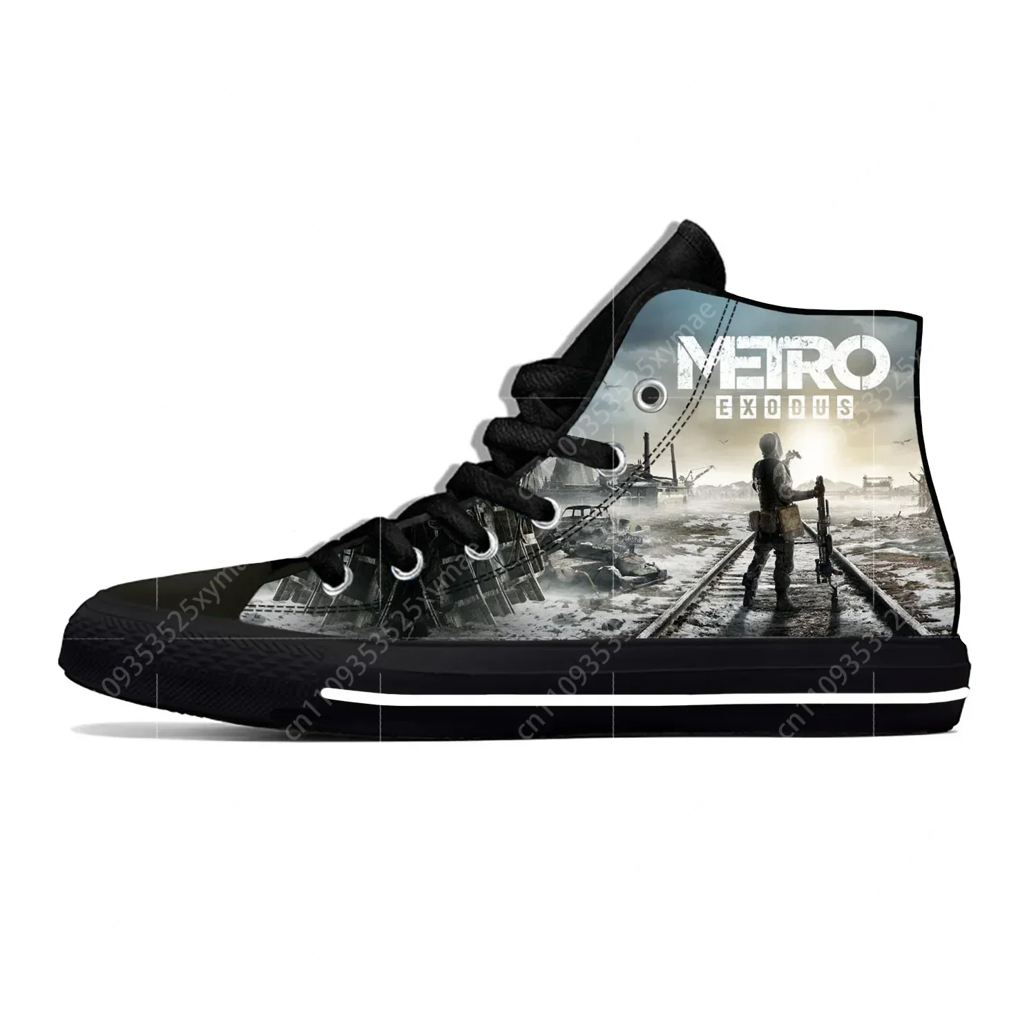 Men Shoes Metro - 게임 메트로 엑소더스 3D 프린트 하이탑