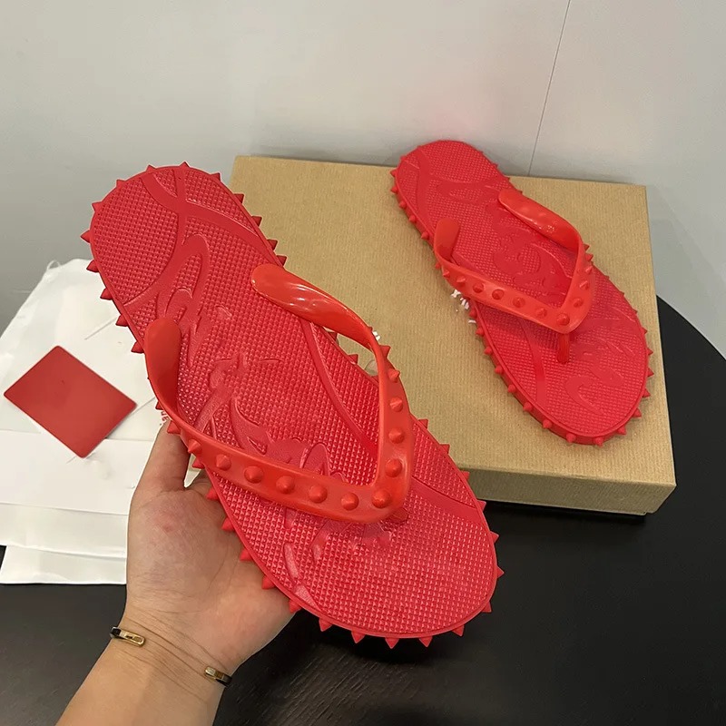 Men Shoes Red Tape - 남성용 신상 여름 레드솔 플립플랍, 패션