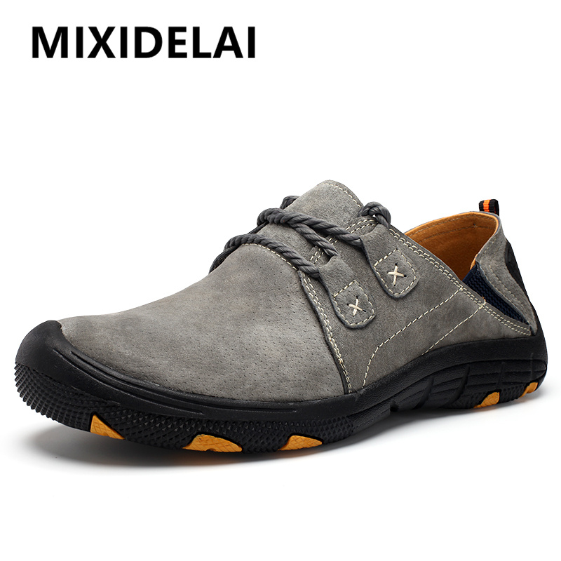 Boat Shoe Leather - 남성용 캐주얼 신발, 플러스 사이즈, 정품