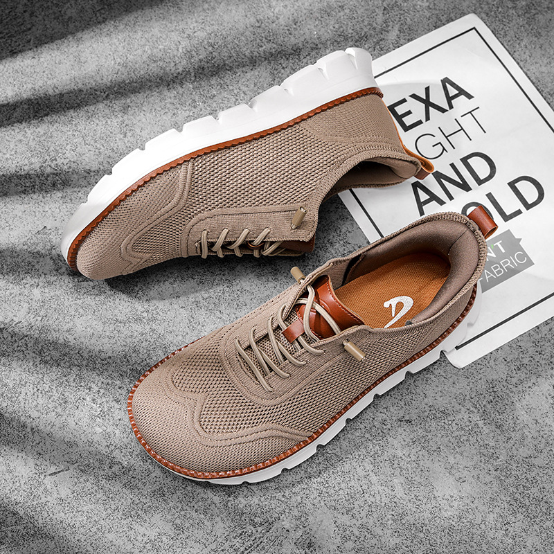 Men'S Shoes Brogues - 스타일리시 남성 와이드 박스 슈즈 맨발