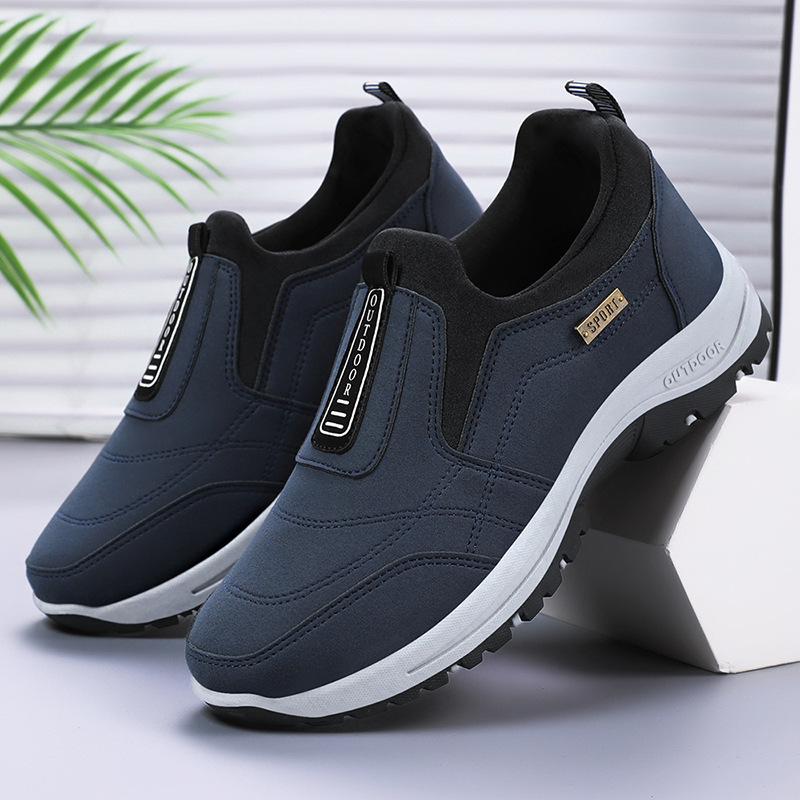 남성용 캐주얼 워킹화, 인조 스웨이드 가죽 슬립온, 정 - Boat Shoe Leather 리뷰 및 가격