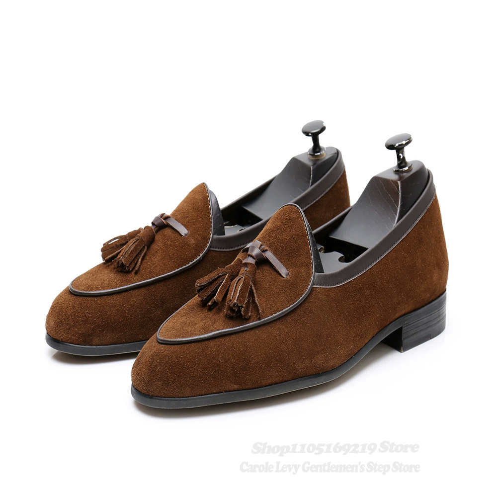 태슬 장식 남성 로퍼 네이비 블루 캐주얼 슬립온 플랫  - Men'S Shoes Hey Dude 리뷰 및 가격