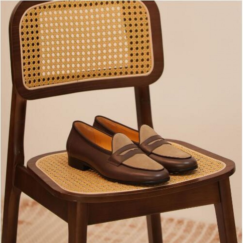 영국 스타일 남성 커피 로퍼 여름 정품 가죽 신사 캐주 - Boat Shoe Leather 리뷰 및 가격