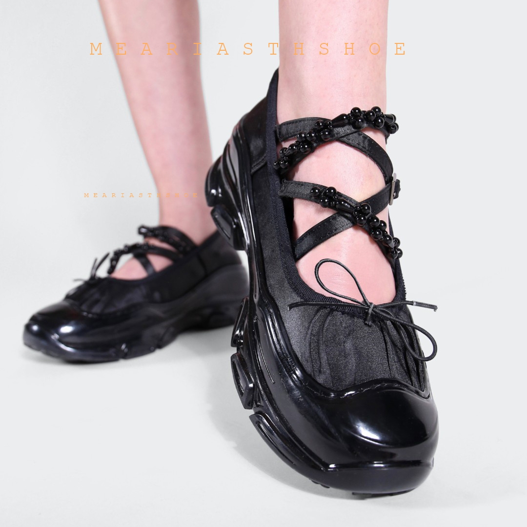 2025년 봄/가을 여성용 로우힐 한국 스타일 진주 체 - Boat Shoe Leather 리뷰 및 가격