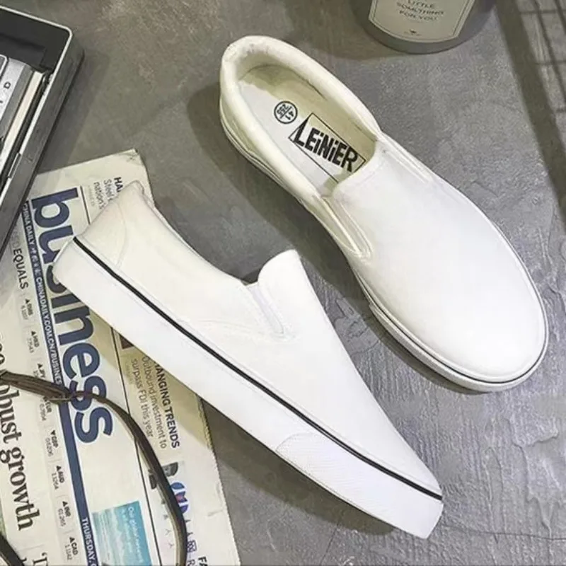 2024 봄 가을 패션 트렌드 모든 경기 흰색 신발 플 - Men Shoes White Colour 리뷰 및 가격