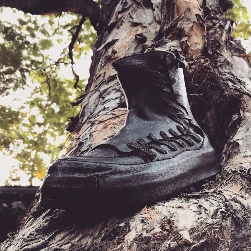 레트로 디자인 천연 가죽 캐주얼 앵클 부츠 남성용 두꺼 - Men'S Shoes Hey Dude 리뷰 및 가격