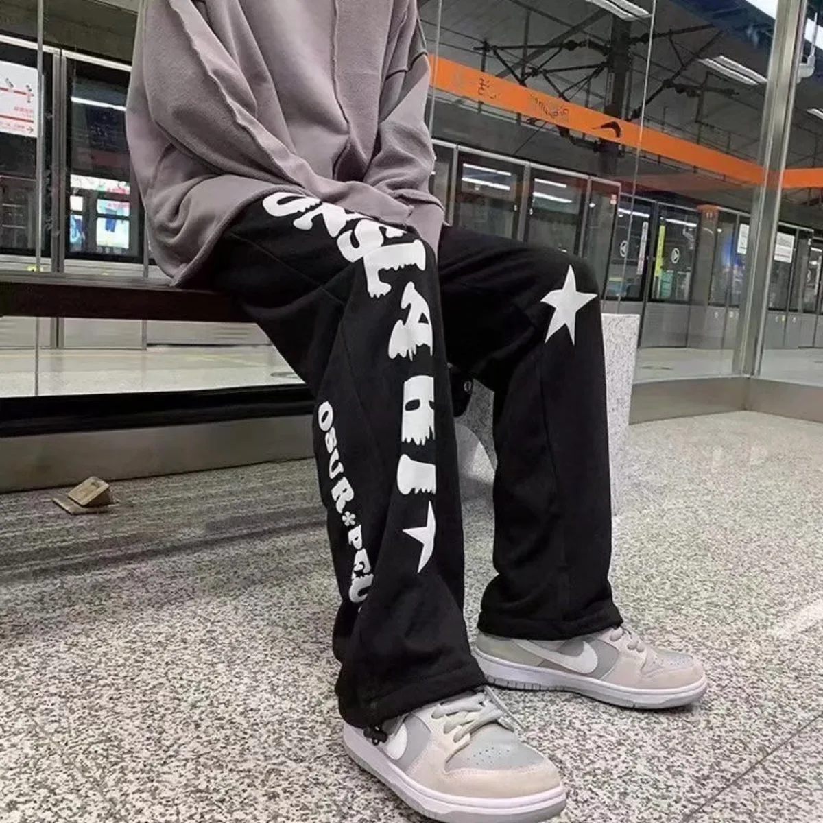 남성 패션 멋진 경량 스웨트팬츠 솔리드 컬러 조깅 팬츠 - Men Shoes Joggers 리뷰 및 가격