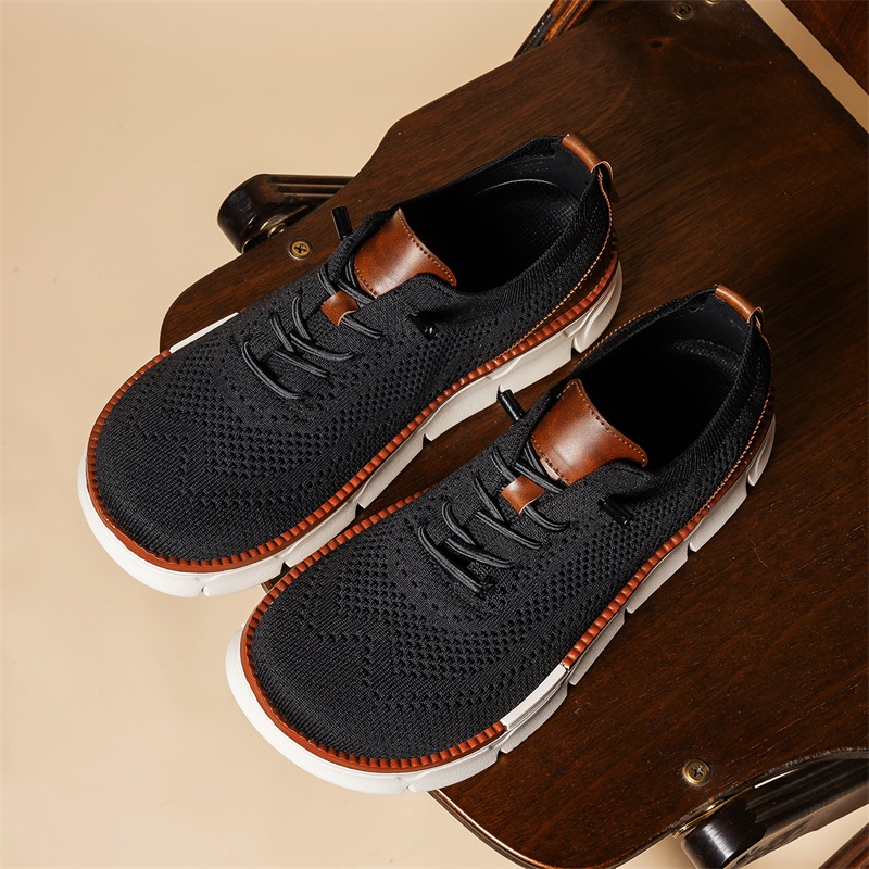 남성용 와이드 토 니트 드레스 슈즈 슬립온 통기성 메쉬 - Men'S Shoes Brogues 리뷰 및 가격