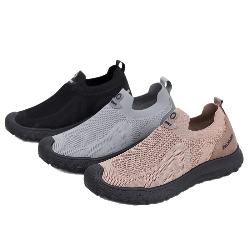 여름 남성 캐주얼 신발 탄성 슬립온 디자인 충돌 방지  - Men Shoes Designer 리뷰 및 가격