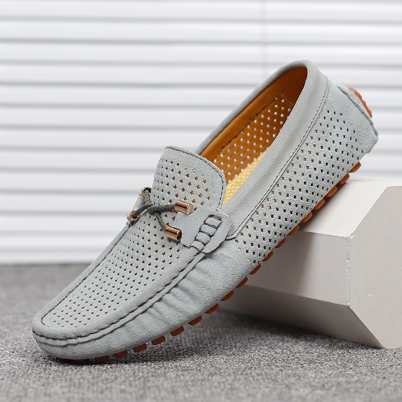 패션 스웨이드 남성 캐주얼 신발 정품 가죽 남성 로퍼  - Men'S Shoes Hey Dude 리뷰 및 가격