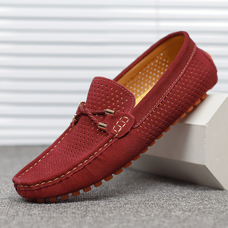패션 스웨이드 남성 캐주얼 신발 정품 가죽 남성 로퍼  - Men'S Shoes Hey Dude 리뷰 및 가격