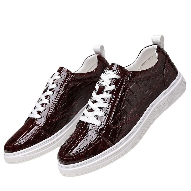 클래식 남성 로우탑 스케이트 슈즈 가죽 레이스업 플랫폼 - Men'S Shoes Hey Dude 리뷰 및 가격