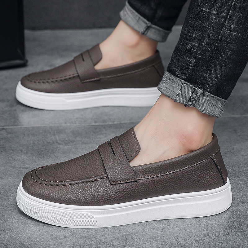 2025년 봄 신상 남성 로퍼, 영국 스타일 캐주얼 가 - Men'S Shoes Hey Dude 리뷰 및 가격