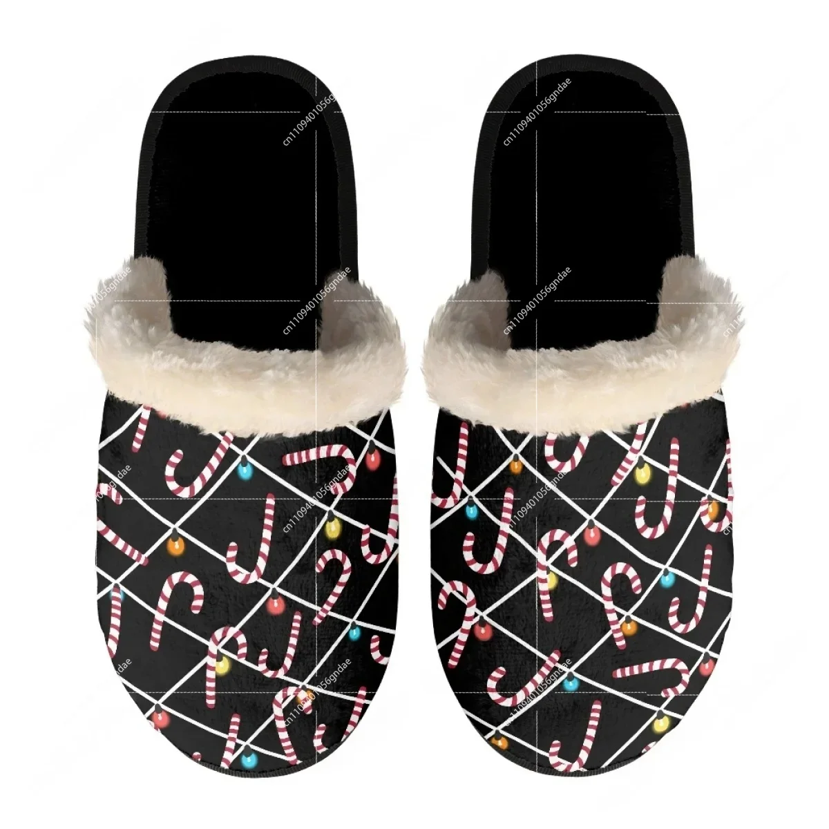 크리스마스 테마 디자인 슬리퍼 남녀공용 홈 코튼 플러시 - Men Shoes Designer 리뷰 및 가격