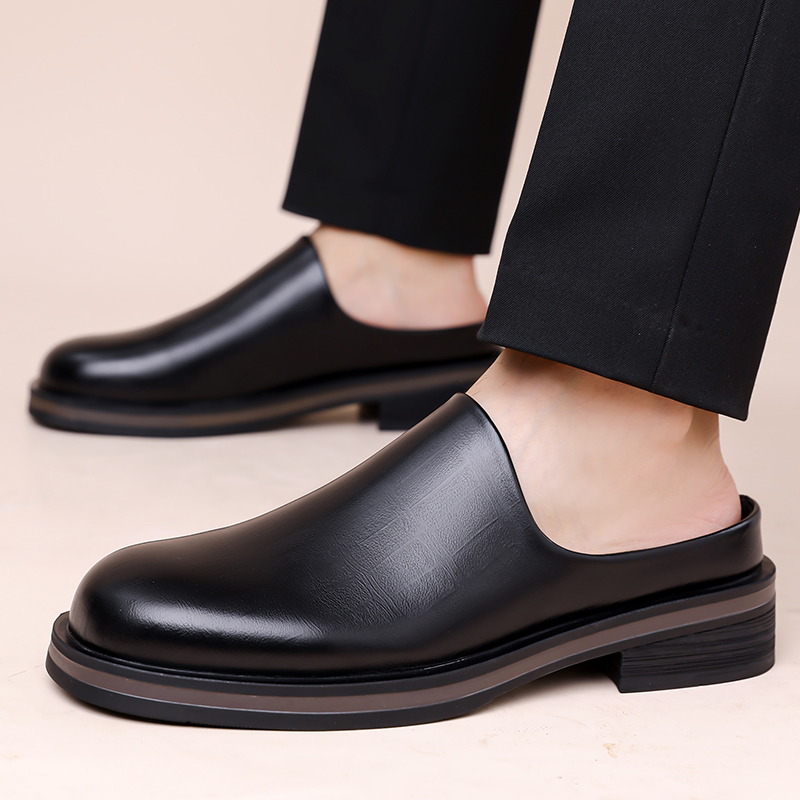 남성 슬립온 하프 슬리퍼, 두꺼운 밑창 광택 캐주얼 가 - Men'S Shoes Hey Dude 리뷰 및 가격