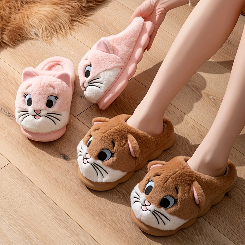 편안하고 따뜻하며 통기성 좋은 면 슬리퍼, 만화 고양이 - Men Shoes Designer 리뷰 및 가격