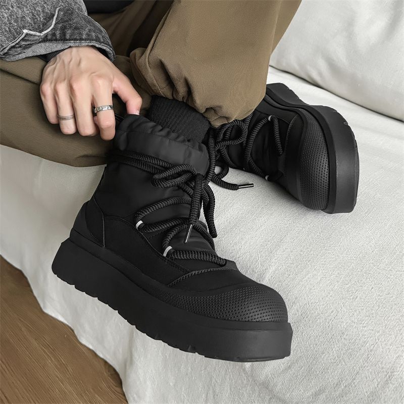 디자이너 신상 남성용 스노우 부츠 겨울용 하이탑 앵클  - Men'S Shoes Hey Dude 리뷰 및 가격