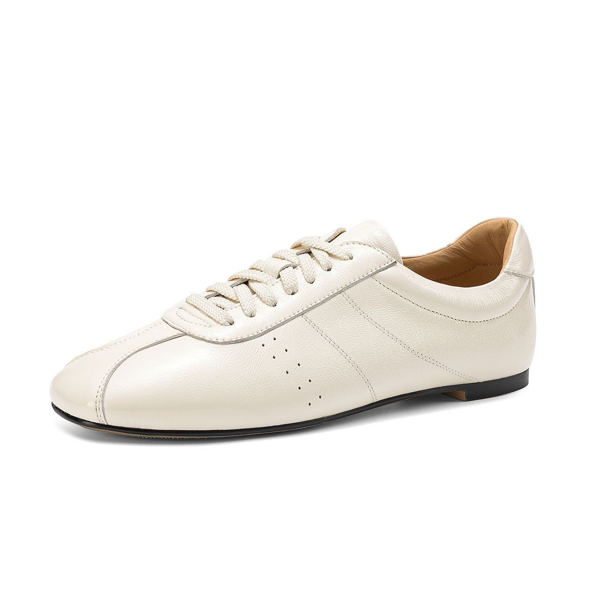새로운 베이지색 키높이 독일 트레이닝화 부드러운 양가죽 - Boat Shoe Leather 리뷰 및 가격