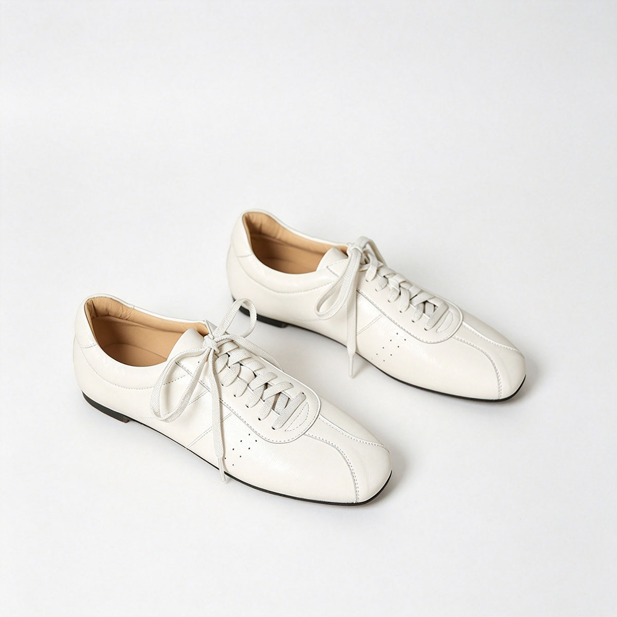 새로운 베이지색 키높이 독일 트레이닝화 부드러운 양가죽 - Boat Shoe Leather 리뷰 및 가격
