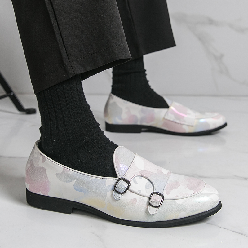 통기성 남성 로퍼 다채로운 몽크 스트랩 신발 비즈니스  - Monk Strap Shoe 리뷰 및 가격