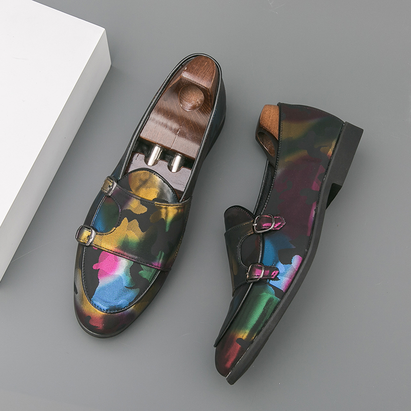 통기성 남성 로퍼 다채로운 몽크 스트랩 신발 비즈니스  - Monk Strap Shoe 리뷰 및 가격