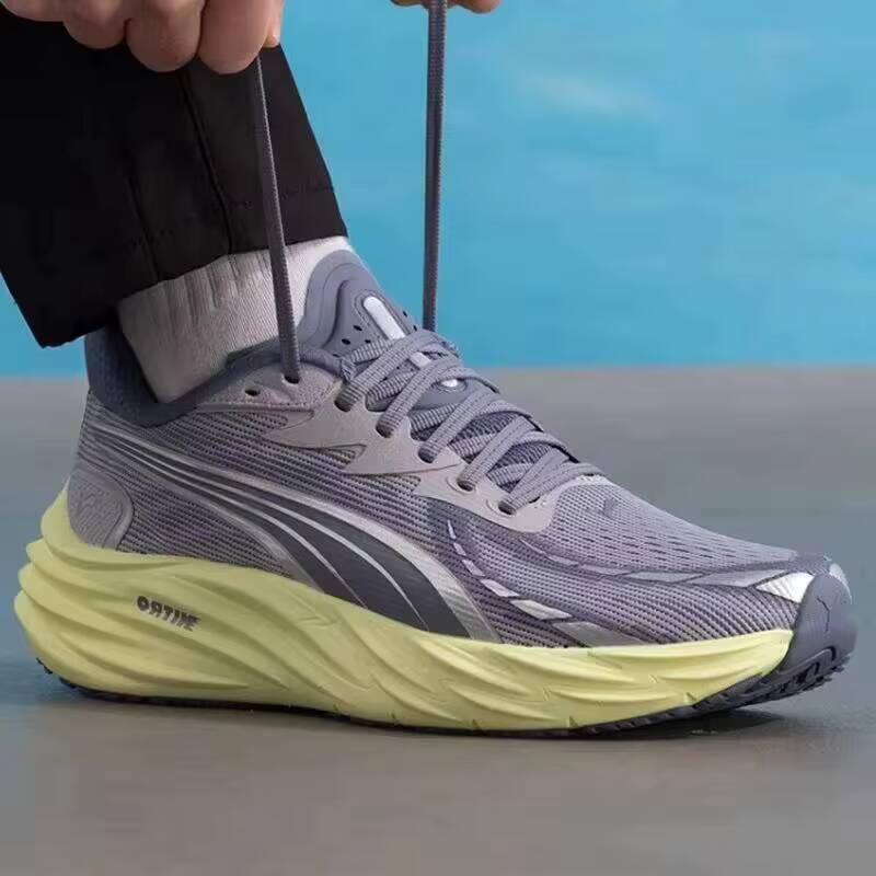 남성 푸마 311140-19 퍼플 라임 경량 러닝화,  - Men Shoes Puma 리뷰 및 가격