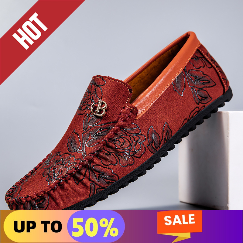 레저 가죽 로퍼 남성 디자인 모카신 플라워 슬립온 소프 - Boat Shoe Leather 리뷰 및 가격