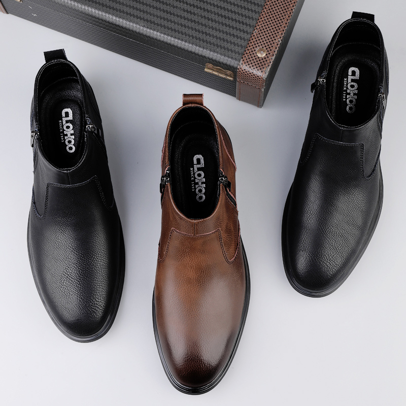 CLOHOO 수제 남성 부츠 비즈니스 캐주얼 소가죽 하 - Men'S Shoes Hey Dude 리뷰 및 가격