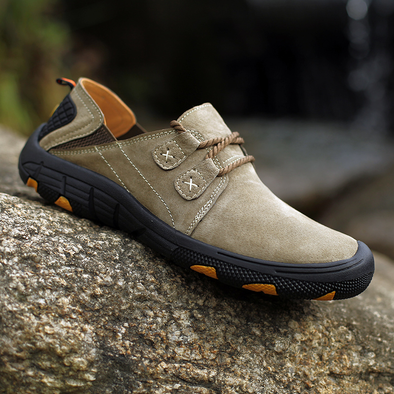 남성용 캐주얼 신발, 플러스 사이즈, 정품 가죽, 아웃 - Boat Shoe Leather 리뷰 및 가격