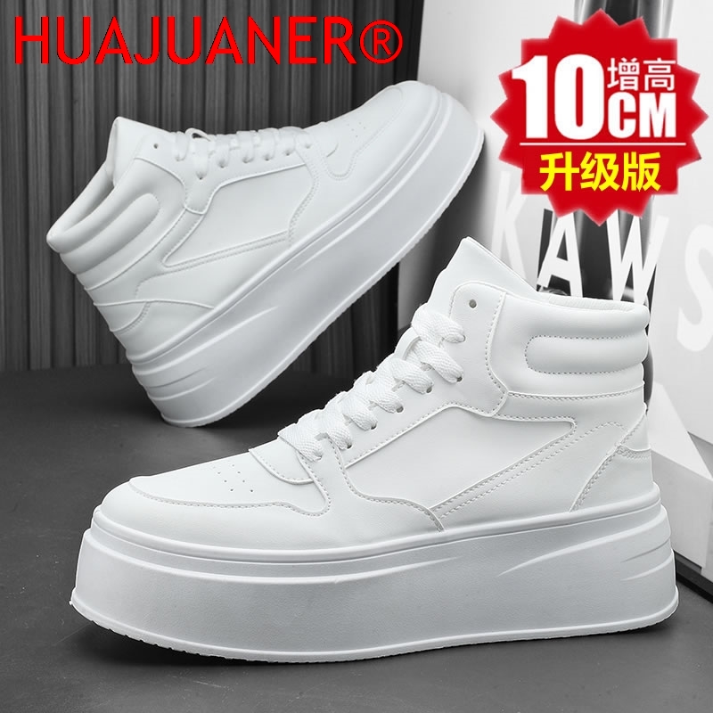하이탑 남성 키높이 신발 가죽 스포츠 캐주얼 신발 키높 - Men'S Shoes Hey Dude 리뷰 및 가격
