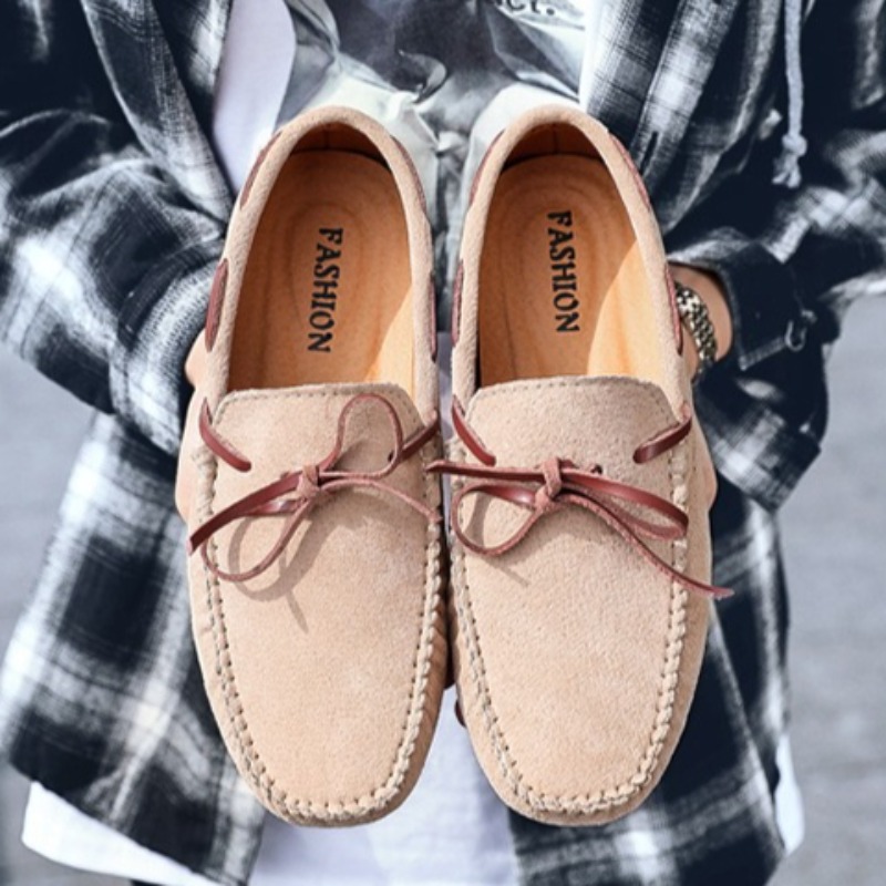 고품질 남성 캐주얼 신발 스웨이드 남성 로퍼 편안한 소 - Men'S Shoes Hey Dude 리뷰 및 가격