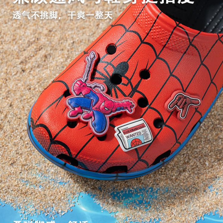 레드 스파이더맨 스타일 샌들, 패셔너블한 야외용 슬리퍼 - Men Shoes Red Tape 리뷰 및 가격