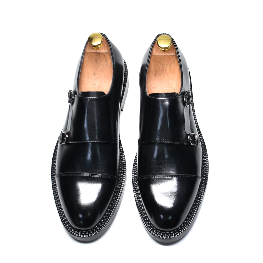 고급 천연 가죽 남성 웨딩 드레스 슈즈 버클 몽크 스트 - Monk Strap Shoe 리뷰 및 가격