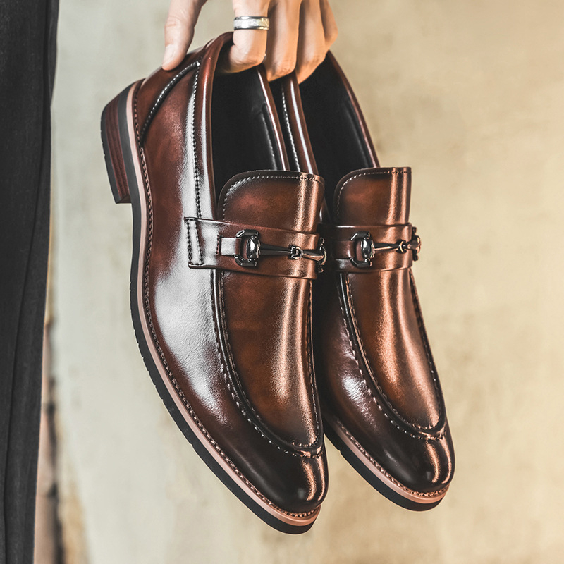 남성용 짙은 녹색 에나멜 벨벳 스플라이스 더블 몽크 스 - Monk Strap Shoe 리뷰 및 가격